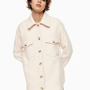 EUC Wilfred Ganna wool jacket in dusty pink sz XS